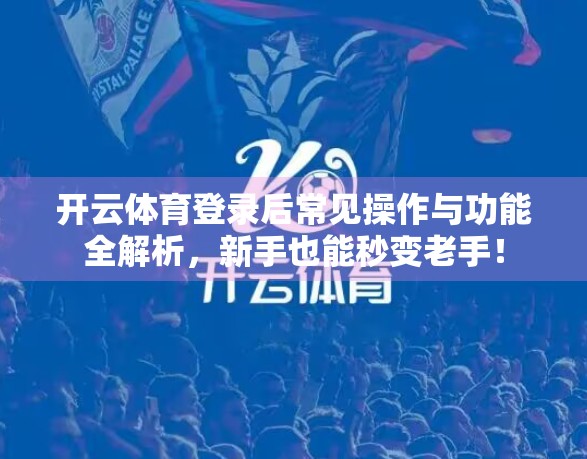开云体育登录后常见操作与功能全解析，新手也能秒变老手！