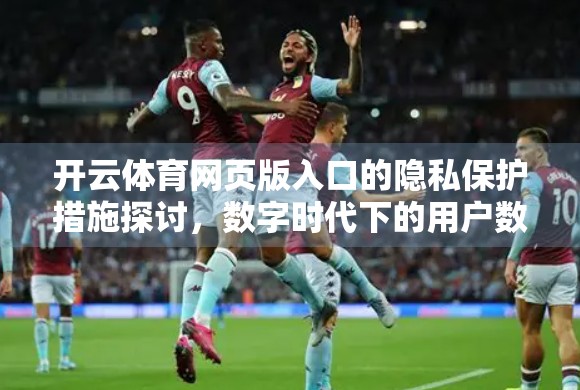 开云体育网页版入口的隐私保护措施探讨，数字时代下的用户数据安全新防线