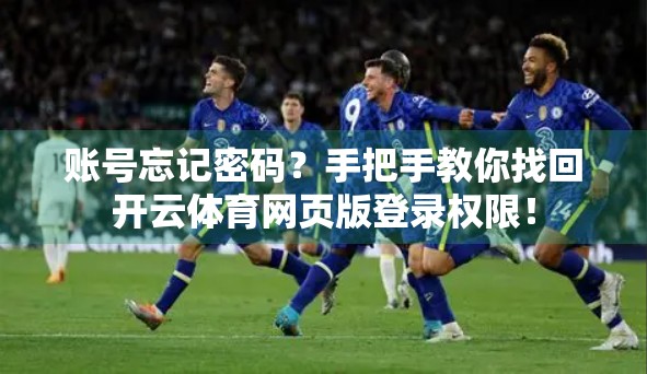 账号忘记密码？手把手教你找回开云体育网页版登录权限！