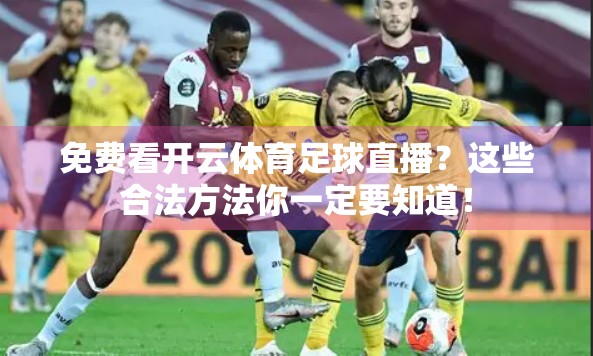 免费看开云体育足球直播？这些合法方法你一定要知道！