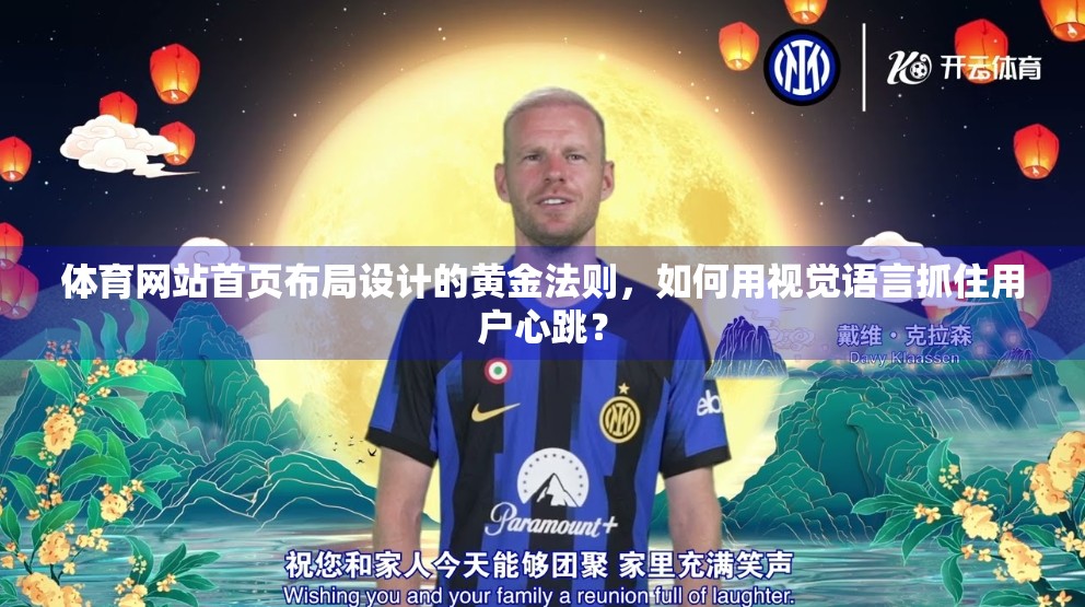 体育网站首页布局设计的黄金法则，如何用视觉语言抓住用户心跳？